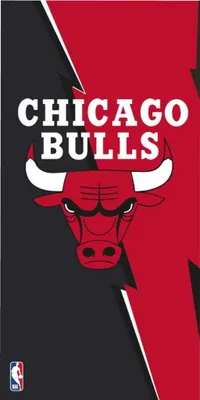 Produktbild von Carbotex CHICAGO BULLS Strandtuch Badetuch Duschtuch 70x140cm