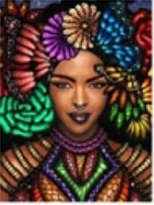 Image de Mosaïque diamant Norimpex - Femme 1007444