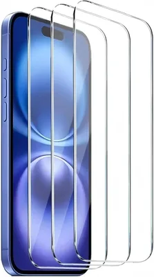 Produktbild von 3 Stück Panzerglas für iPhone 17  Schutzglas Displayschutzfolie Schutzfolie 9H HD