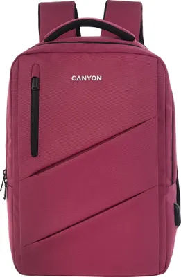 Produktbild von CANYON BPE-5 Urban USB Laptop-Rucksack 15,6'' Pink