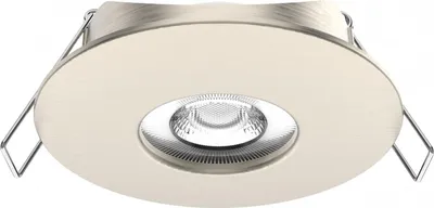Produktbild von LED Downlight Einbaustrahler 5W Rund IP44 Ausschnitt Ø 68 mm Nickel