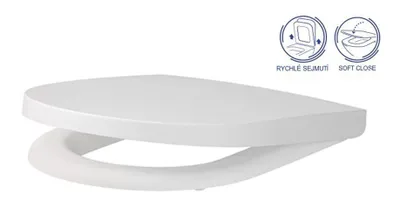 Image de Siège De Toilette City Duroplast Soft Close (K98-0127)