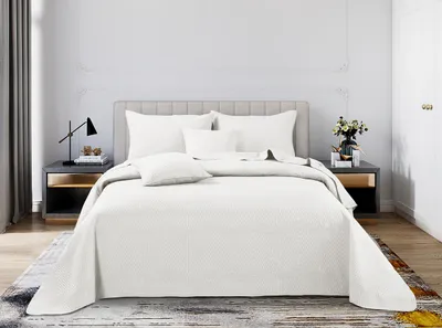 Produktbild von Cream Bed Raise Cannon Picued Cover Pled 75X150 Trio