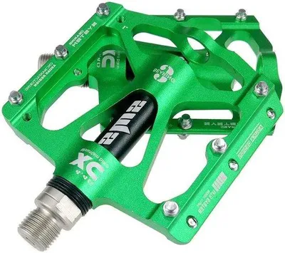 Produktbild von Famanu Fahrradpedale Aluminiumlegierung - Grüne, rutschfeste Pedale