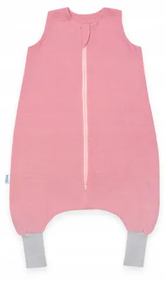 Produktbild von Ankras Musselin Schlafsack mit Beinen Ganzjährig Größe 74/80