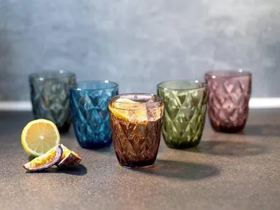Productafbeelding van Set van 6 drinkglazen - 300 ml, elegant design