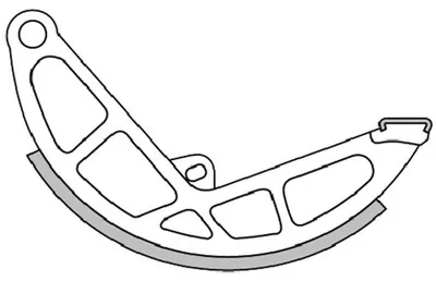 Immagine prodotto di Ganasce freno posteriori POLINI racing D.135x16mm
