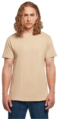 Productafbeelding van Build Your Brand Heren Basic T-shirt met ronde hals, verkrijgbaar in sets van 1, 3 of 5 stuks