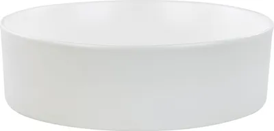 Obrázok produktu pre BELIANI Kúpeľňové umývadlo na dosku biele keramické okrúhle ⌀ 36 cm moderný štýl kúpeľňa