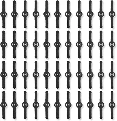 Immagine prodotto di Fili di erba sintetica, 40 pezzi, 14 cm, neri