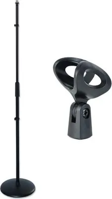 Immagine prodotto di asta microfonica keepdrum MS015 asta dritta con morsetto per microfono