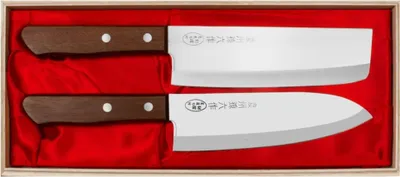 Produktbild von Satake Tomoko Santoku + Nakiri-Set HG8373W