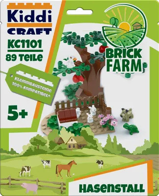 Produktbild von Dark Side Bricks GmbH Kiddicraft KC1101 Hasenstall