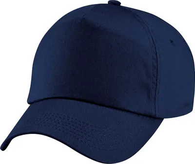 Produktbild von Beechfield Uni Baseball Kappe Junior Original einfarbig RW217 (Einheitsgröße) (Marineblau)