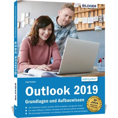Produktbild von Outlook 2019 - Grundlagen und Aufbauwissen