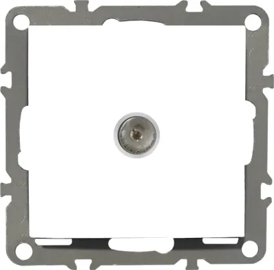 Produktbild von Antennen-Anschlussdose QUADRA für Satelliten-Empfang, weiß