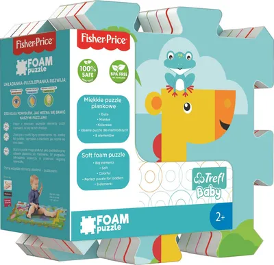 Produktbild von Puzzle Puzzlopianka Freunde Fisher-Price 61361 TREFL