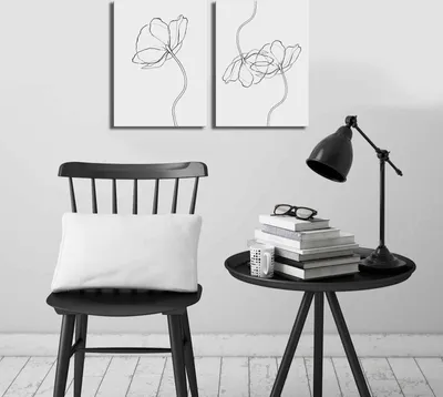 Immagine prodotto di Wallity, 2P3040CIZC- CVT1394, Colorato, Stampe su tela, 58 x 38 cm, 100% tela scamosciata