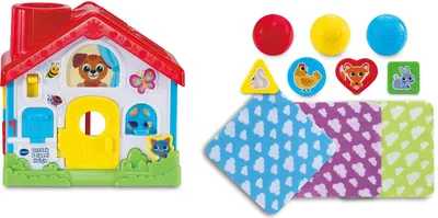 Produktbild von VTech Baby Ontdek & Speel Huisje, 0,75 Jahr(e), Kunststoff, Mehrfarbig