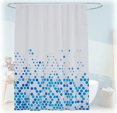Produktbild von relaxdays Duschvorhang 180x200 cm mit Motiv