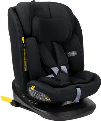 Productafbeelding van Novi Goliath Premium i-Size kinderzitje (R129) – 360° draaibaar – Groep 0/1/2/3 – 40–150 cm – Zwart