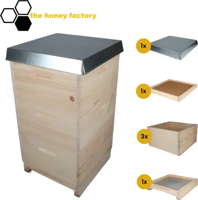 Produktbild von Deutsch Normal Bienenbeute SET "DIE HANDLICHE" Imkerei