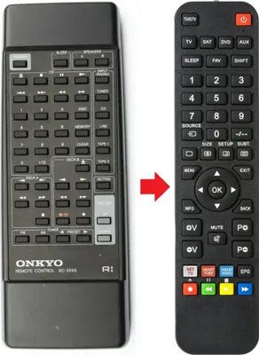 Produktbild von Fernbedienung geeignet für ONKYO R-811RDS | R811RDS | RC259S