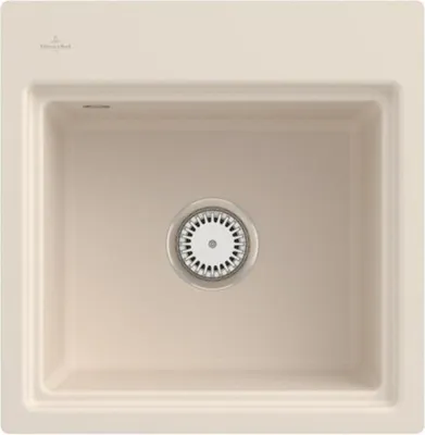 Produktbild von Villeroy & Boch Keramikspüle 335A1FFU, Subway Style 50 S Flat Flächenbündige Spüle - inkl.