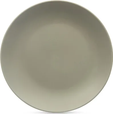 Image de Petite assiette à dessert plate pour gâteau, en céramique verte, 20,5 cm