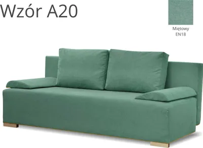 Produktbild von Couch Schlafsofa Bettsofa Ecco Plus (Minze)