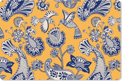 Produktbild von MuchoWow® Schreibtischunterlage Dschungel - Design - Vogel - Kolibri 60x40 cm - XXL Mauspad - Großes Mauspad