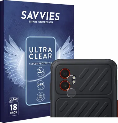 Produktbild von 18x Für Samsung Galaxy XCover 7 Pro (NUR Kameraschutz) Schutzfolie Savvies Displayschutz Display Schutz Folie Klar Transparent