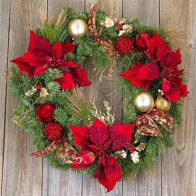 Produktbild von 20 Servietten Traditional Wreath - Weihnachtlicher Kranz 33x33cm