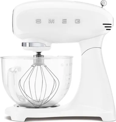 Produktbild von Smeg SMF13WHEU, Standmixer, Weiß, Kneten, Mixen, 1 m, 4,8 l, Leiter