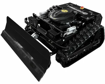 Produktbild von Ferngesteuerter Motor-Rasenmäher CW-500 Schwarz Böschungsmäher mit Schneepflug