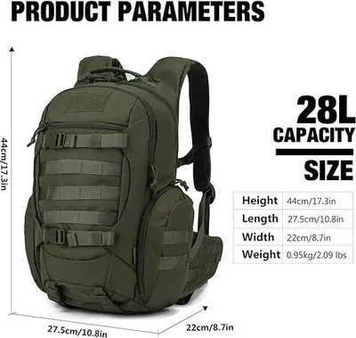 Produktbild von Famanu Rucksack für Männer und Frauen - Schulrucksack für Jungen und Teenager