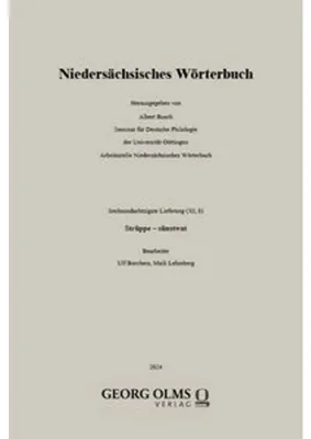 Obrázok produktu pre Niedersächsisches Wörterbuch
