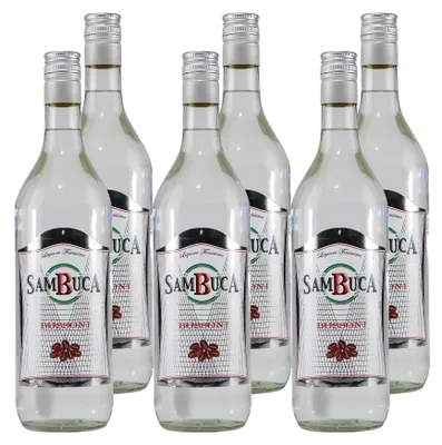Produktbild von Bussoni Sambuca Anislikör (6 x 1,0L)