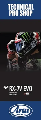 Produktbild von ARAI RX7V EVO magnetisches banner 49x140cm