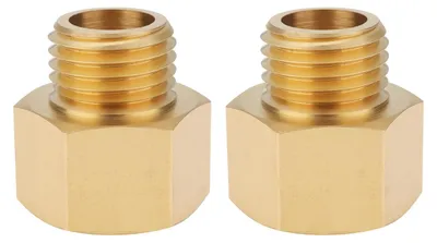 Imagen del producto de 2 Piezas Adaptadores Reductores de Latón M16 x 1,5 a M14 x 1,5