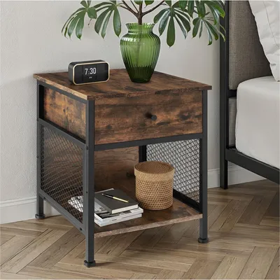 Produktbild von tectake® Nachttisch Killarney 45 x 46 x 55,5 cm