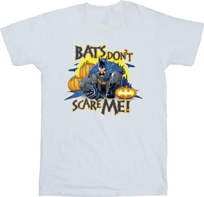 Produktbild von DC Comics - "Bats Don't Scare Me" T-Shirt für Herren BI15424 (XXL) (Weiß)
