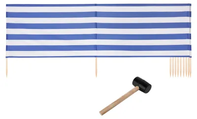 Produktbild von Ladeheid Strand Windschutz Sichtschutz LAEX001 (Streifen-6, 15 m)