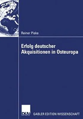 Obrázok produktu pre Erfolg deutscher Akquisitionen in Osteuropa
