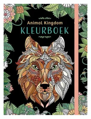 Produktbild von Malbuch für Kinder zur Förderung der Kreativität mit Motiven aus dem Tierreich
