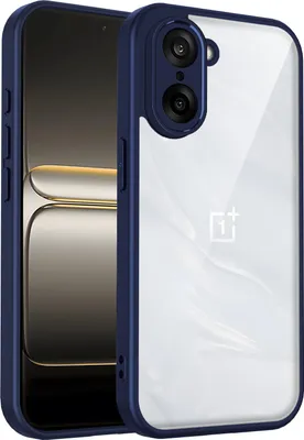 Obrázek produktu pro Pouzdro pro OnePlus Nord CE5 průhledný zadní kryt s TPU rámečkem, odolné proti nárazům Modrý
