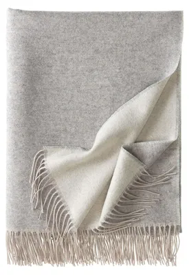 Produktbild von Eagle Products Decke ALASSIO, 135 x 195cm, ecru, hellgrau