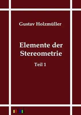 Produktbild von Elemente der Stereometrie