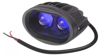 Produktbild von HERMON blaue LED Sprühstrahllampe 20 W 2000 lm für Feldspritzen am Traktor