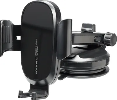 Produktbild von WAYME Schwerkraftautohalterung mit Saugnapf und 15W kabelloses Laden